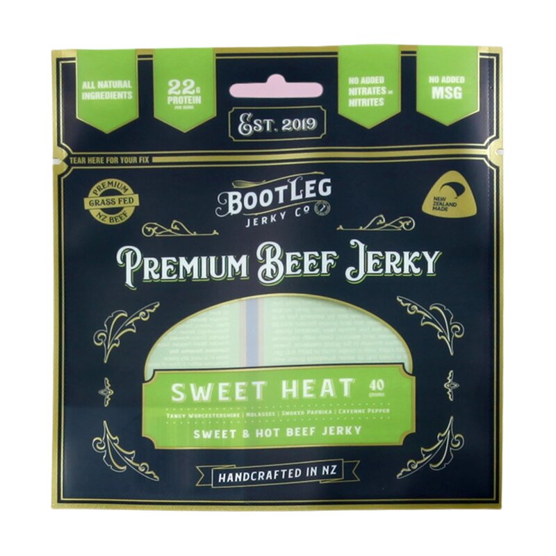 Beef Jerky Packaging Bag Manufacturer - OEM/ODM Custom Resealable Foil Lay Flat Pouch