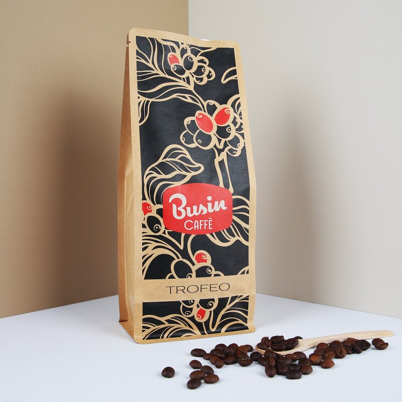 Coffee Pouch Manufacturer - OEM/ODM Custom PLA Biodegradable Kraft Paper Bag