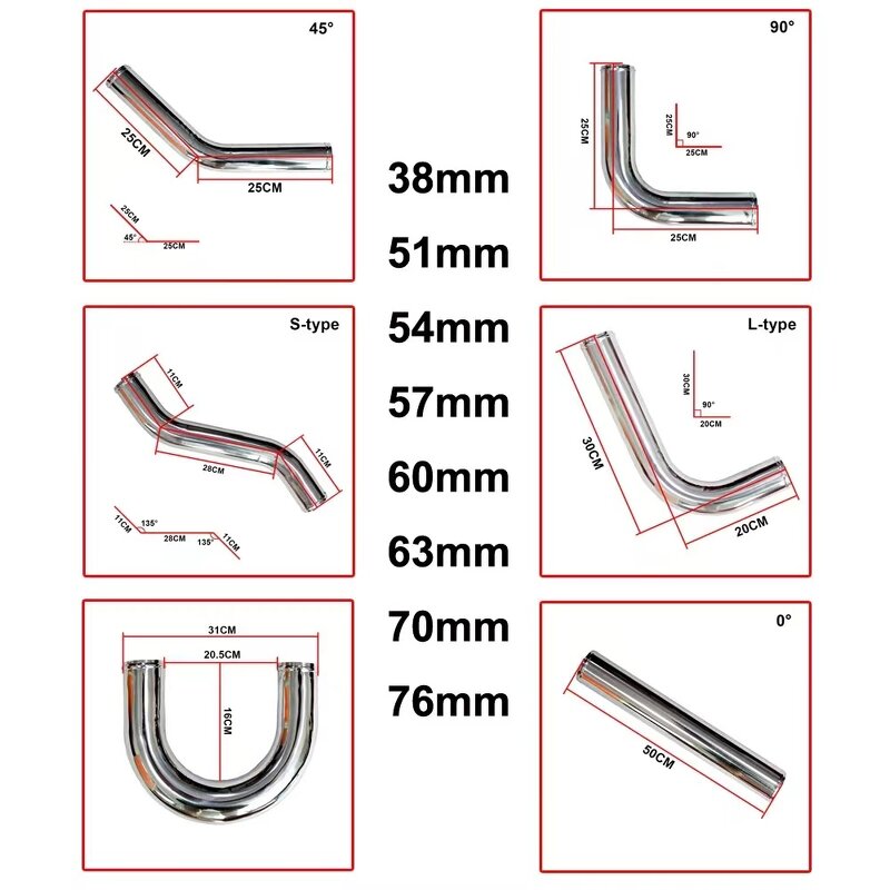 Engine Cooling Pipe Manufacturer - Stainless Steel Exhaust