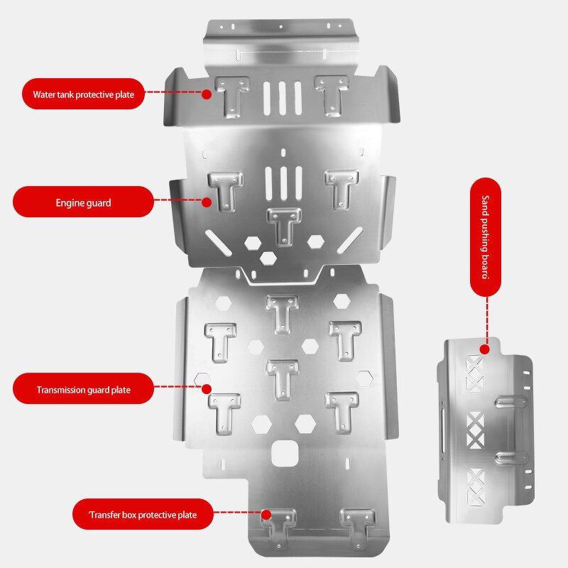 TANK 500 Guard Plate Supplier - Custom Chassis Protection
