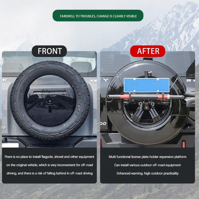 TANK 300 Spare Tire Mount Manufacturer - Custom OEM