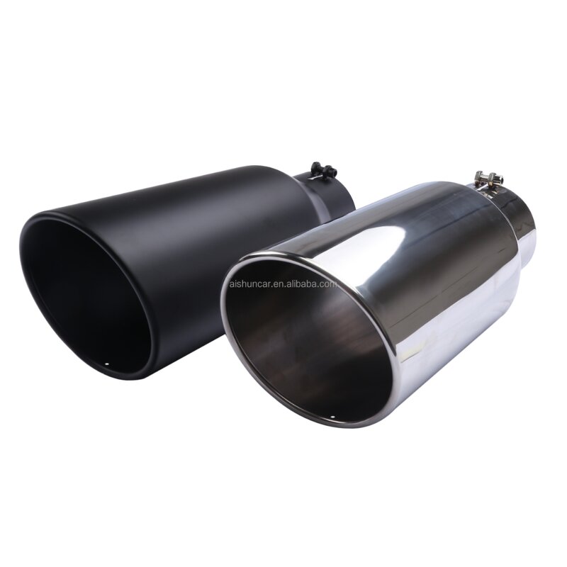 Exhaust Tip Muffler Pipe Supplier - 63mm Straight-through