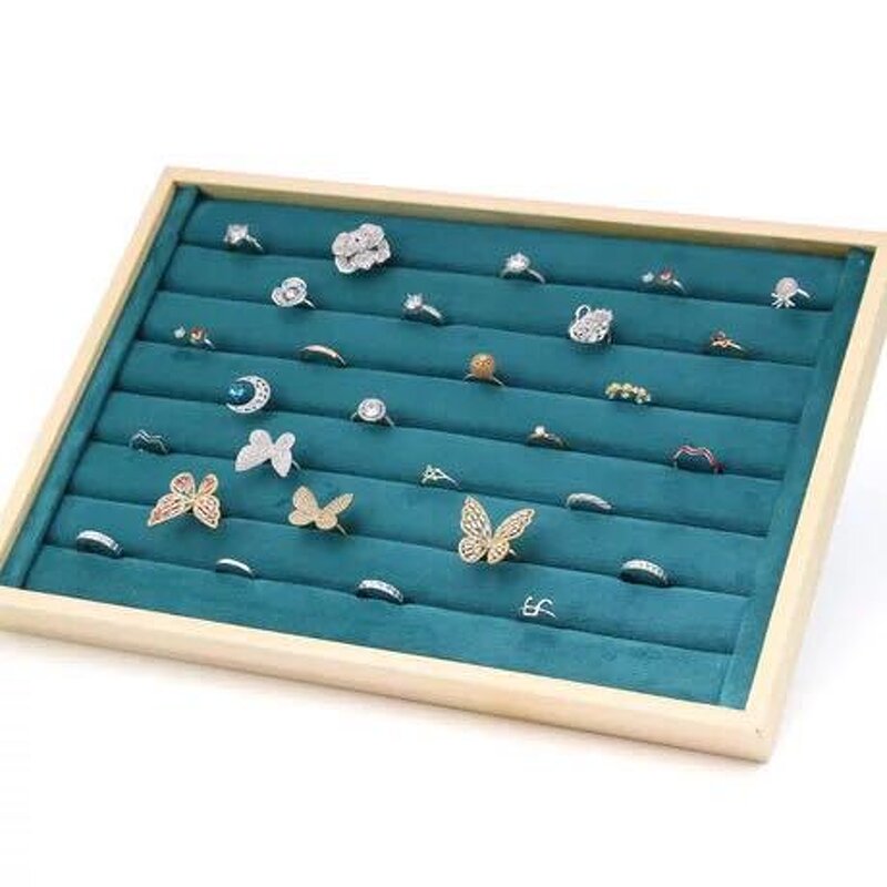 Bamboo Ring Display Manufacturer - Custom Hundred Rings Tray