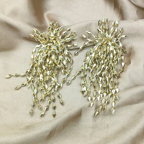 Tassel Earrings Factory - Custom Fireworks Beaded Handmade
