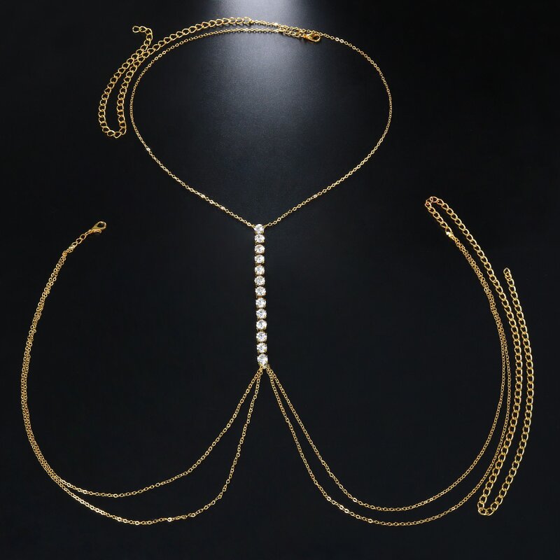 Bikini Waist Chain Manufacturer - Custom Rhinestone Diamond