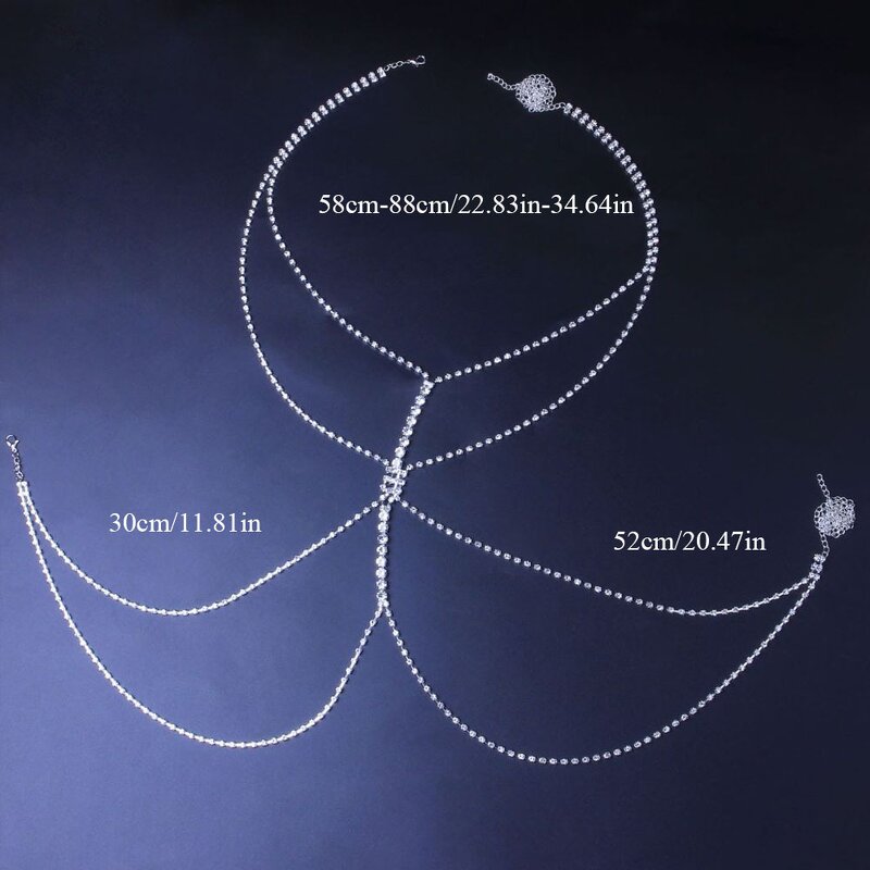 Bikini Waist Chain Manufacturer - Custom Rhinestone Diamond