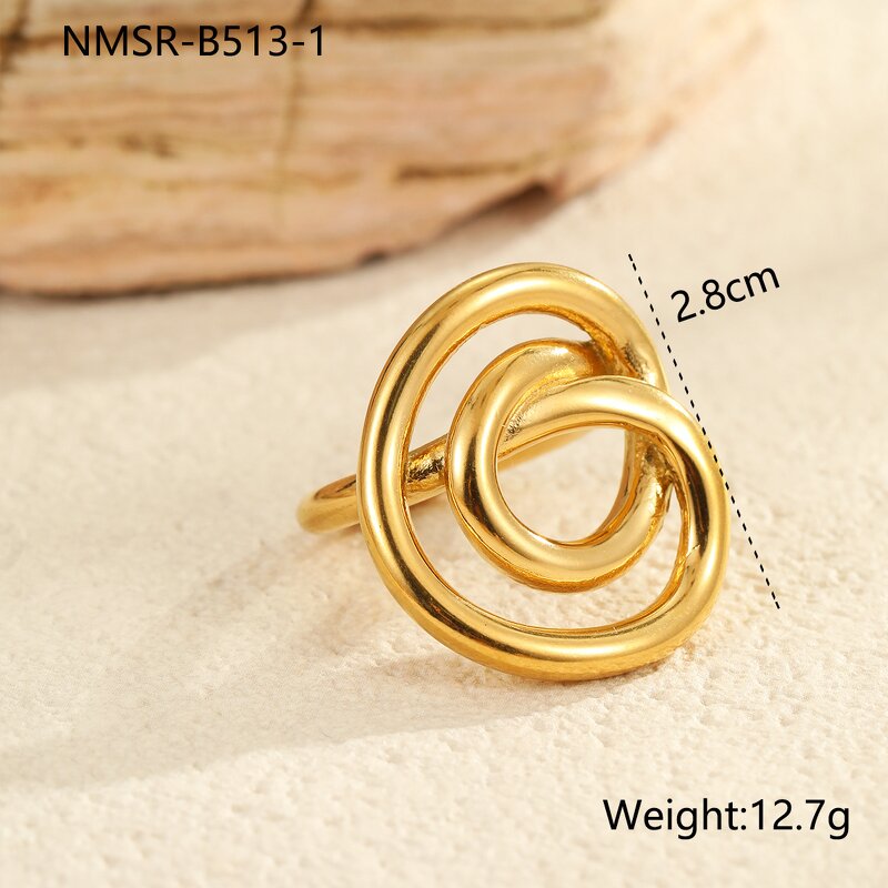 Titanium Steel Ring Factory - Custom Niche Geometric Lines