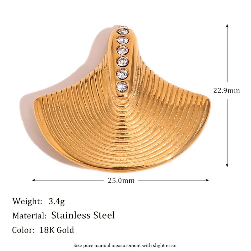 Ocean Brooch Supplier - Custom Geometric Starfish Scallop