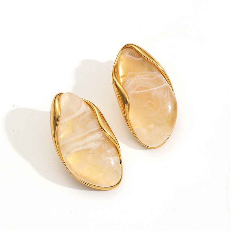 Stud Earrings Manufacturer - Custom 18K Gold Plated OEM
