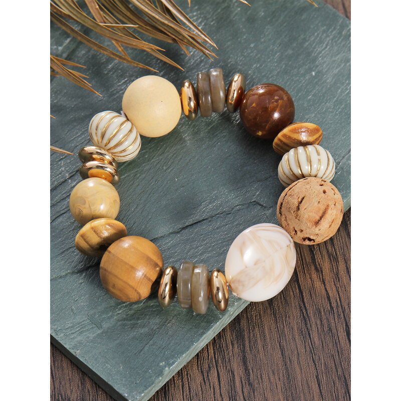 Wooden Bead Bracelet Factory - Custom Resin Bead Mixed