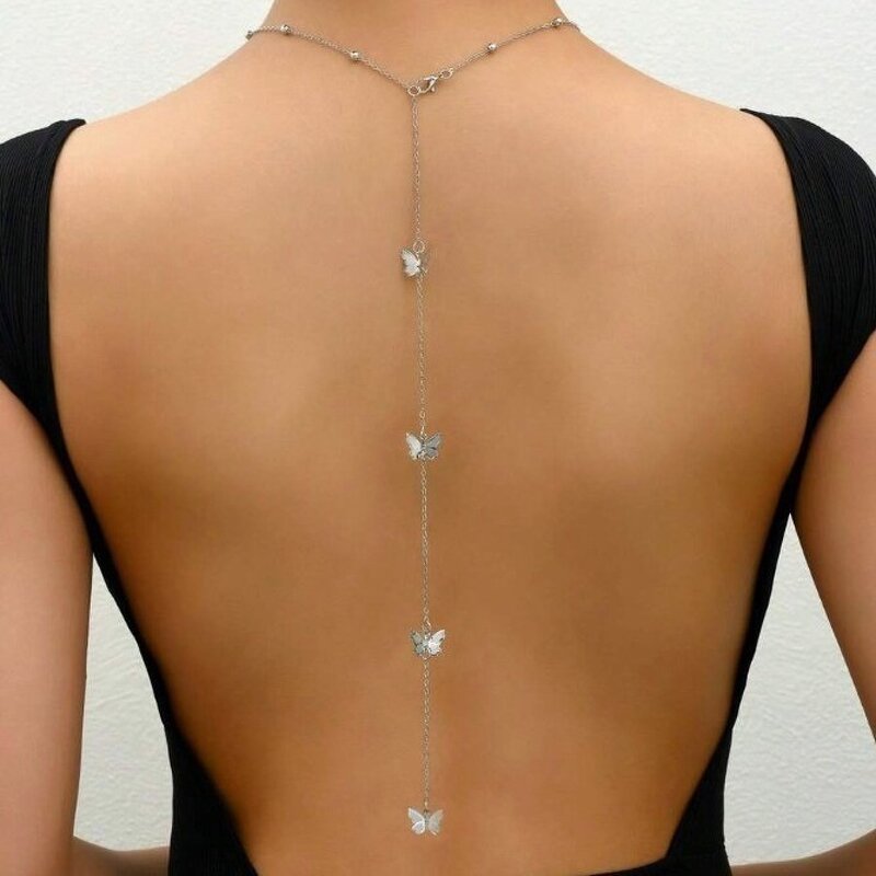 butterfly Back Chain Factory - Custom Sexy Long Necklace