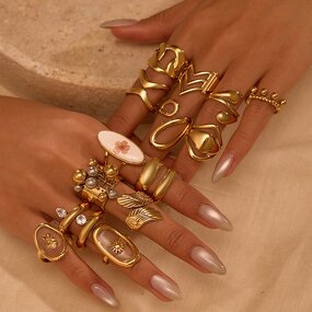 Stainless Steel Ring Supplier - Custom Ins Design Minimalist