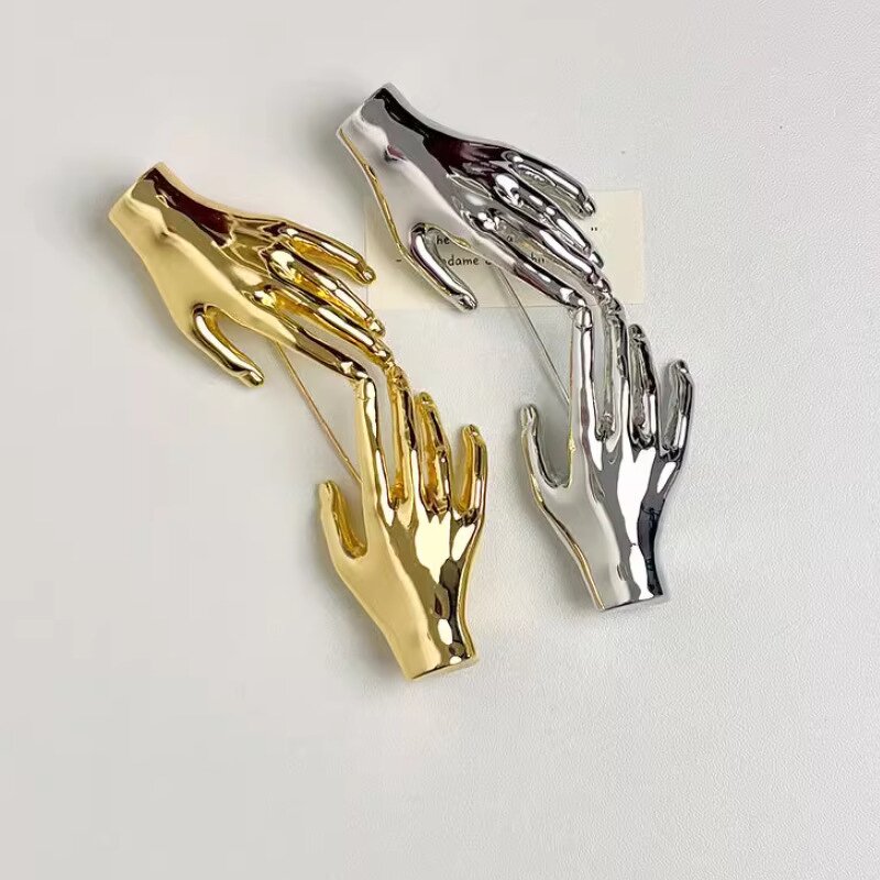 Hand Shaped Brooch Factory - Custom Fingertip Relative Design