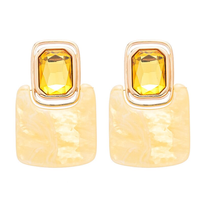 Geometric Earrings Manufacturer - Custom Anti-allergy Maillard