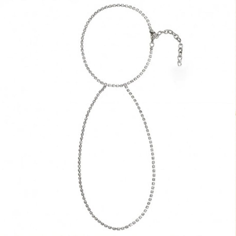 Anklet Manufacturer - Custom High-heeled Shoe Alloy Zircon