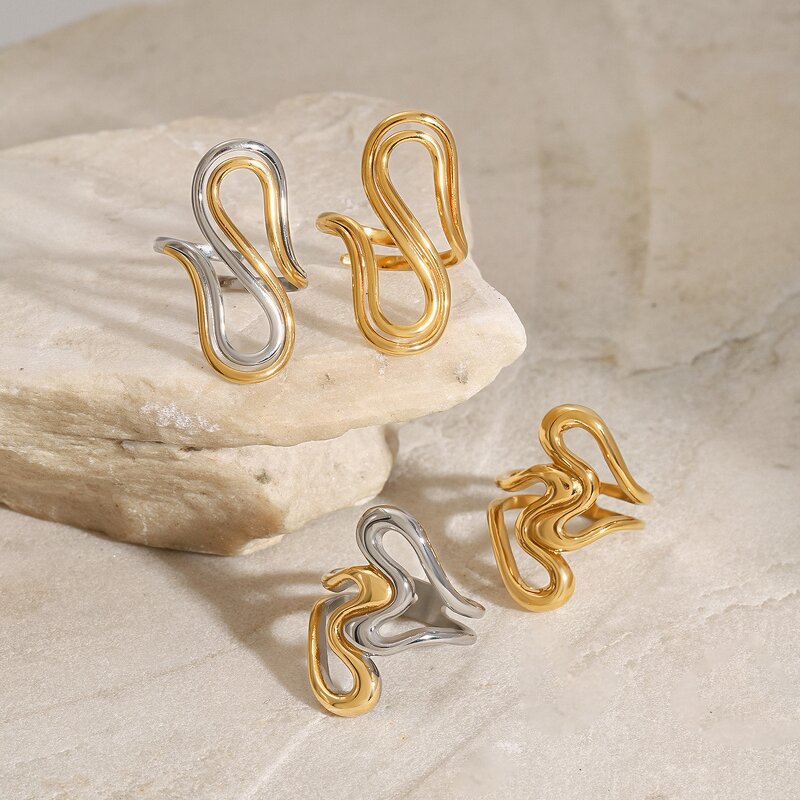 Exaggerated Ring Factory - Custom Titanium Steel Hand