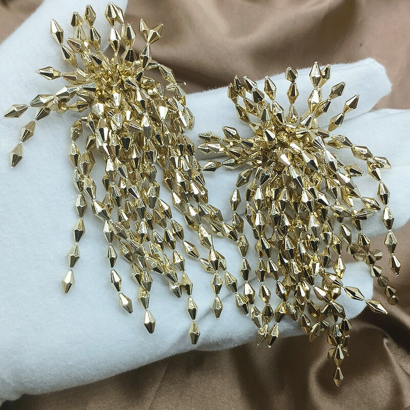 Tassel Earrings Factory - Custom Fireworks Beaded Handmade