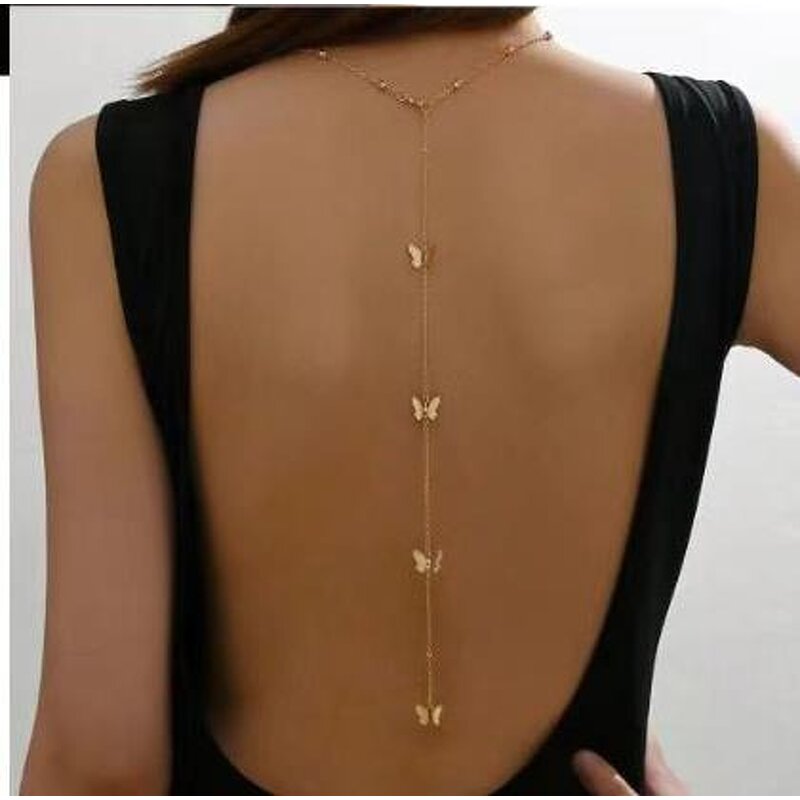 butterfly Back Chain Factory - Custom Sexy Long Necklace