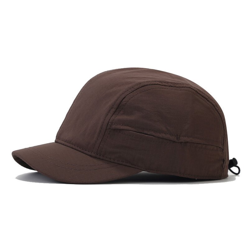 Camp Cap Manufacturer - OEM/ODM Custom Thin Brim Quick Drying 5 Panel Cap