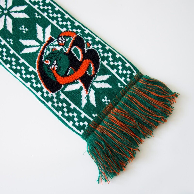 Fan Scarf Manufacturer - OEM/ODM Custom Jacquard Acrylic Team Basketball Scarf