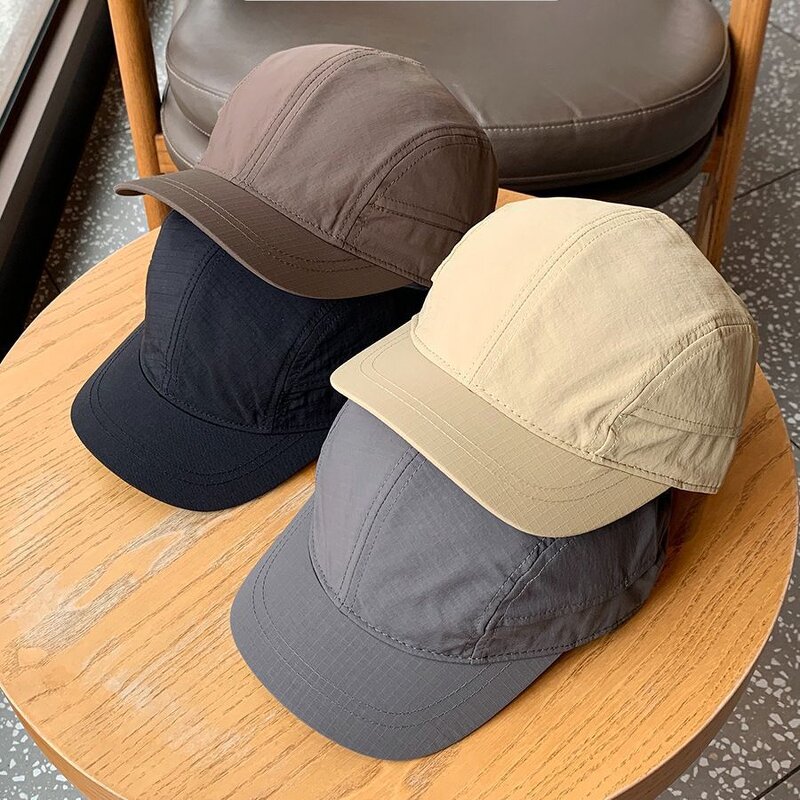 Camp Cap Manufacturer - OEM/ODM Custom Thin Brim Quick Drying 5 Panel Cap