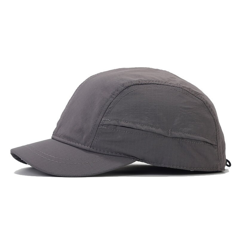 Camp Cap Manufacturer - OEM/ODM Custom Thin Brim Quick Drying 5 Panel Cap