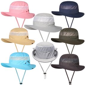 Fisherman Hat Manufacturer - OEM/ODM Custom UPF 50 Wide Brim Windproof Boonie Hat