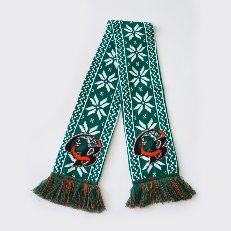 Fan Scarf Manufacturer - OEM/ODM Custom Jacquard Acrylic Team Basketball Scarf