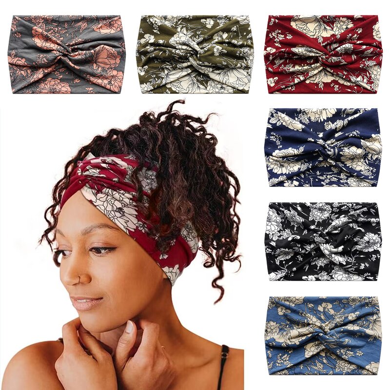 Headband Manufacturer - OEM/ODM Custom Extra Large Paisley Turban Headband