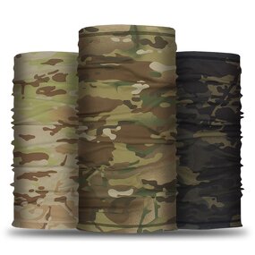 Neck Gaiter Manufacturer - OEM/ODM Custom Ice Silk Camouflage Quick Drying Gaiter