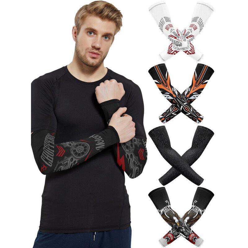 Arm Sleeves Manufacturer - OEM/ODM Custom UV Sun Protection Ice Silk Arm Sleeves