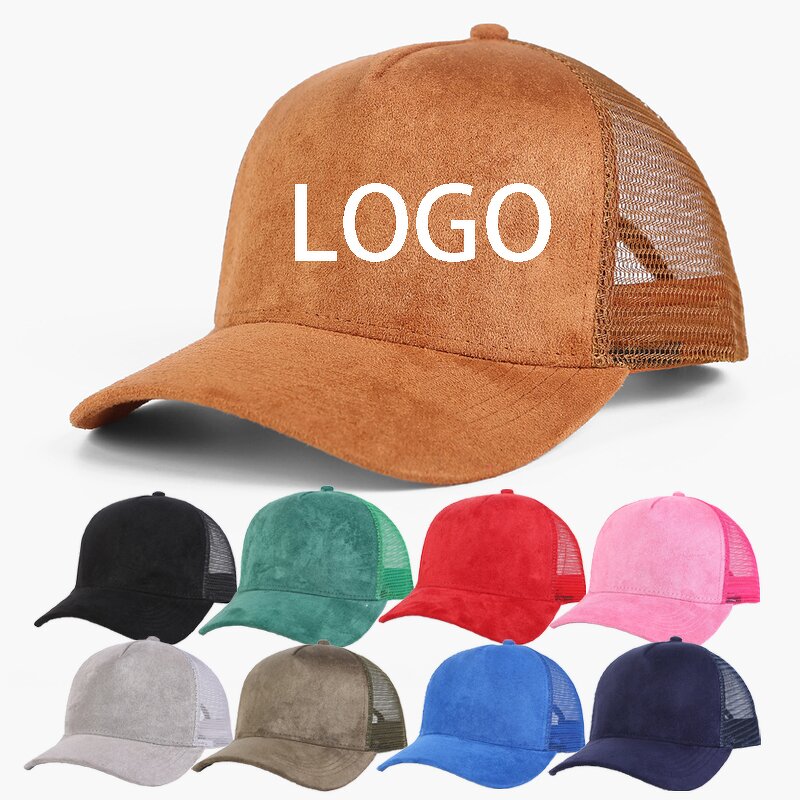 Trucker Hat Manufacturer - OEM/ODM Custom Embroidered Suede Mesh Baseball Cap