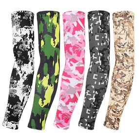 Arm Sleeves Manufacturer - OEM/ODM Custom UPF50+ Ice Silk Camo Arm Cover