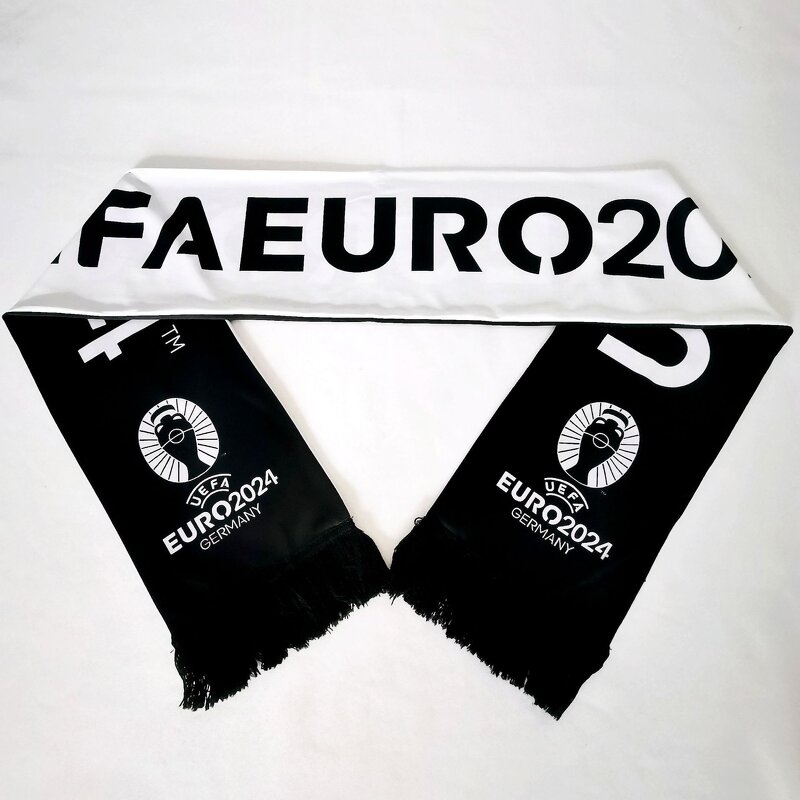Fan Scarf Manufacturer - OEM/ODM Custom Flag Print Velvet Team Football Scarf