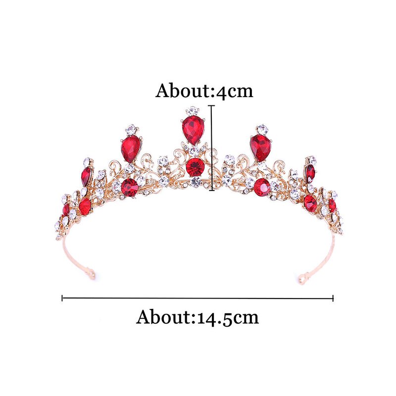 Bridal Diadem Manufacturer - Custom Large Rhinestones OEM