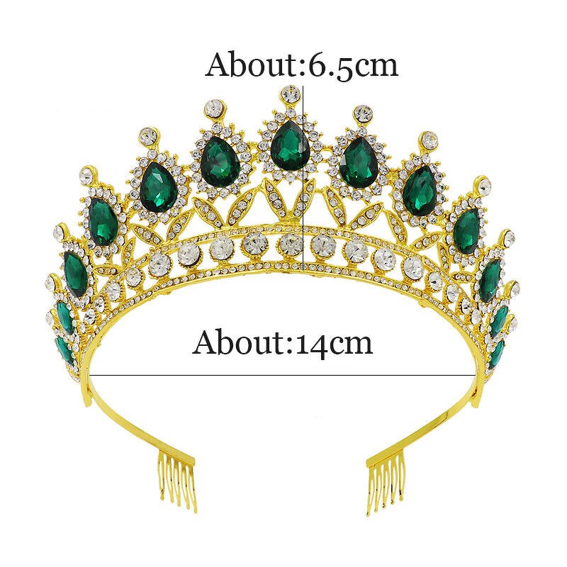 Bridal Crown Factory - Custom Water Drop Rhinestones OEM