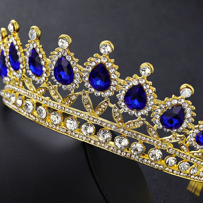 Bridal Crown Factory - Custom Water Drop Rhinestones OEM