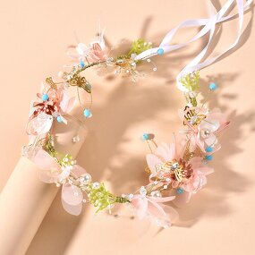 Bride Headband Manufacturer - OEM Korean Fairy Crown