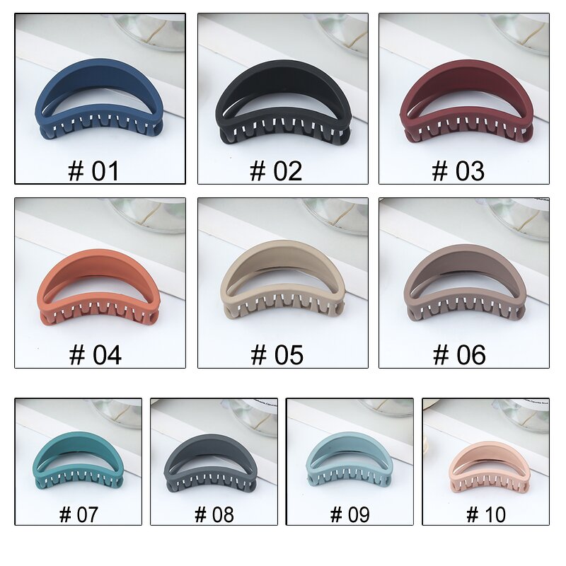 Hair Clips Factory - Korean Acetate Square Hollow