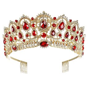 Wedding Crown Supplier - Hot Selling Rhinestone Queen