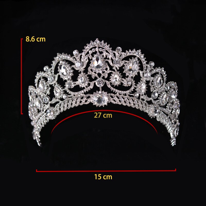Wedding Crown Supplier - Hot Selling Rhinestone Queen