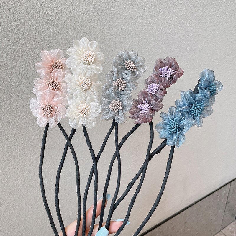 Hair Clip Holder Manufacturer - Nordic Braided Lace Ribbon