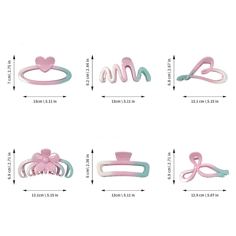 Hair Claw Manufacturer - Korean Elegant Acetic Checkerboard