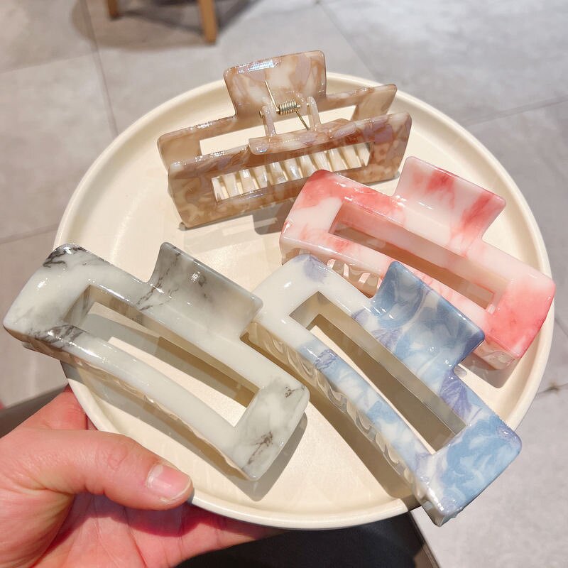 Hair Clips Supplier - New Cloud Acetate Metal Style