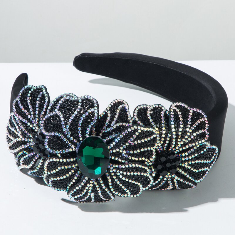 Hair Claw Supplier - Gentle Elegant Floral Rhinestone