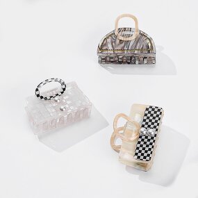 Hairpin Factory - Korean Watermark Ink Dyed Square