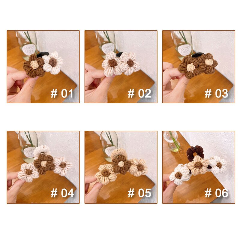 Hair Claw Clip Supplier - Custom Wool Knitted Jumbo OEM