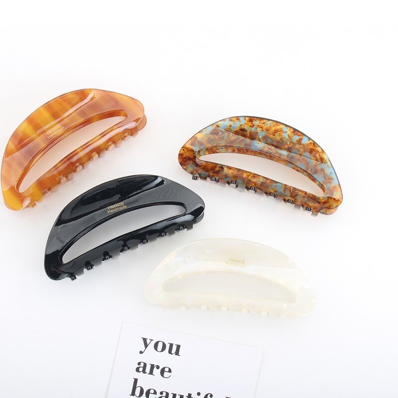 Hair Claw Manufacturer - Colorful Retro Painted Bow