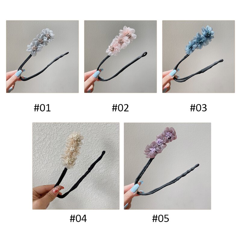 Hair Clip Holder Manufacturer - Nordic Braided Lace Ribbon