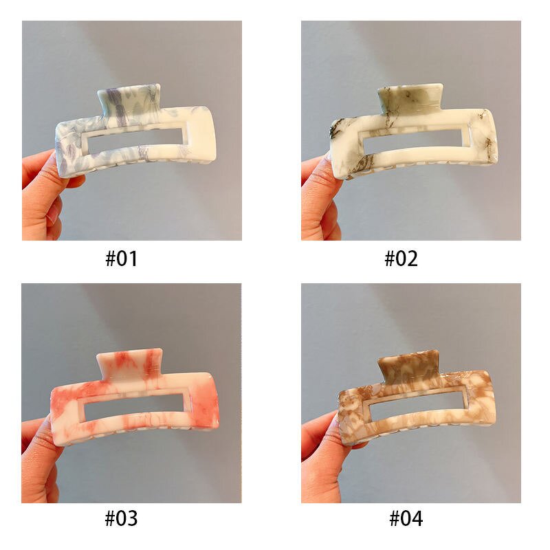 Hair Clips Supplier - New Cloud Acetate Metal Style